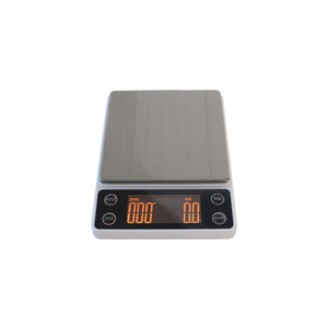 Balance électronique portable de cuisine numérique pour café avec fonction minuterie, vente en gros - Product Image 2