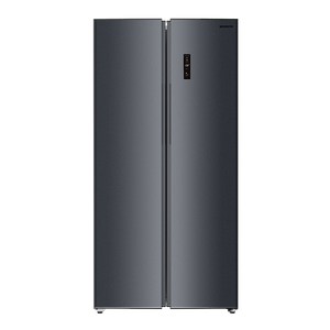 Réfrigérateur côte à côte en acier inoxydable haute capacité, à froid ventilé, sans givre, écoénergétique, pour usage domestique, avec grand congélateur - Product Image 1