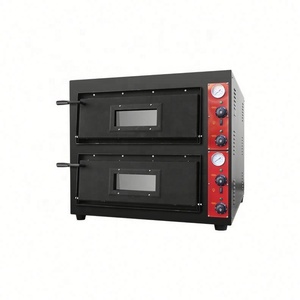 Four à <span class=keywords><strong>pizza</strong></span> électrique commercial Qianmai, four à pain double couche, contrôle indépendant de la température par bouton, fonction de rôtissage - Product Image 5
