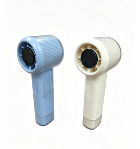Handheld <b>Mini</b> <b>Fan</b> 12000RPM 3000mAh <b>USB</b> Digital Display Portable Hand <b>Fan</b> Ultra‑Quiet Lightweight Cooling <b>Fan</b> For Outdoor Travel - Product Image 1