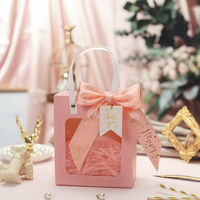 Tas Kertas Hadiah Logo Kustom Putih Tas Belanja Kertas Mewah dengan Pegangan Bahu untuk Kemasan Ritel Kosmetik