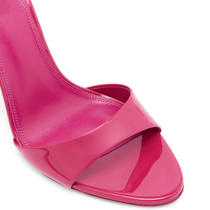 Scarpe da Sposa da Donna con Tacco a Spillo e Cinturino Singolo in PU Color Prugna, Design Famoso Brevettato, Ideali per Feste e Cerimonie - Product Image 4