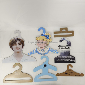 Tái Chế Giấy Tông Móc Treo Cho Khăn Quàng Cổ, Tùy Chỉnh Kraft Giấy Móc Áo - Product Image 3