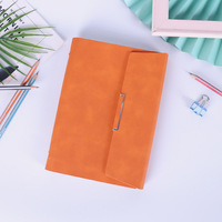 Carnet à spirales magnétique A5 en PU avec logo personnalisé, porte-cartes multiples, journal de bureau, planificateur, porte-stylo, pour entreprise