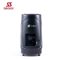 Machine de lancement de balles de squash portable haut de gamme SIBOASI S336A, capacité de 80 balles, alimentation en 2-7 secondes, télécommande, programmation
