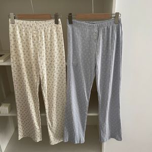 2026 Brandy BM <span class=keywords><strong>Pantalones</strong></span> Casuales de Mujer Estilo Vintage con Estampado de Oso Talla Única Largos de Primavera Nueva Cintura Elástica Versátil - Product Image 3