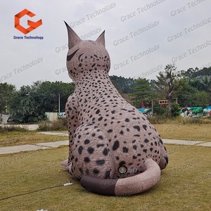 Leopardo Inflable Gigante Personalizado con Logotipo Impreso para Publicidad Comercial - Venta al por Mayor - Product Image 4