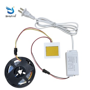 New Radium khắc vuông đơn Key 12V cảm ứng điện dung chuyển đổi LED Touch Dimmer cảm biến chuyển đổi - Product Image 4