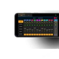 Console de mixage numérique stéréo complète Behringer WING-BK 48 canaux stéréo, 28 bus avec 8 préamplis Midas PRO