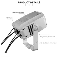 Projecteurs laser LED 60W 100W 200W 400W IP65 DMX512 RGBW avec fonctionnement automatique et programmes intégrés pour l'éclairage paysager
