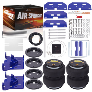 Kit de nivellement de suspension avec ressorts pneumatiques arrière MaXpeedingrods pour Dodge Ram 2500 3500 4WD 2011-2018 jusqu'à 5000 LBS - Product Image 1