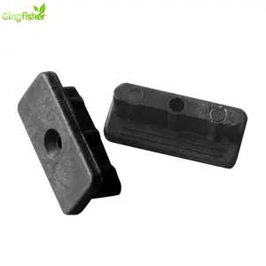 Black Plastic T Clip Hidden Fastener 25-pieces/cover 1sq.m. composite decking