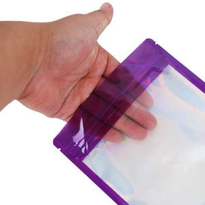 שקית מבריק ריח אריד אלומיניום עמיד רדיד אריזת פלסטיק עבור בשר צ 'יק פירות מזון כיתה מוצר - Product Image 5