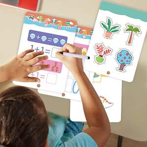 Jouets éducatifs pour enfants Y.S.R, stylo d'écriture réutilisable, livre d'entraînement au contrôle de l'écriture avec pages en papier - Product Image 4