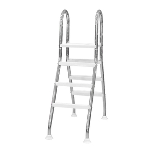 Échelle de <span class=keywords><strong>piscine</strong></span> Water Show double face en acier inoxydable de qualité 304, durable pour piscines enterrées et hors sol - Product Image 4