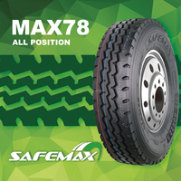 SAFEMAX 11R22.5 16PR approvisionnement d'usine chinois pour pneu de camion rentable M + S ISO Penus
