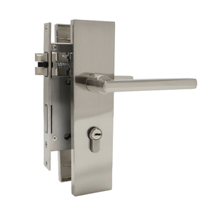 Vente directe d'usine, ensemble de serrures de porte mécaniques silencieuses en alliage de zinc, serrure de porte intérieure universelle pour chambre à coucher, portes intérieures en bois - Product Image 2