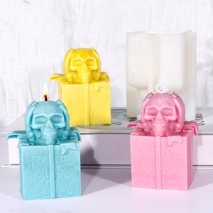 Molde de Silicona al por Mayor para Velas de Halloween, Herramientas para Decoración de Fiestas de Halloween - Product Image 2