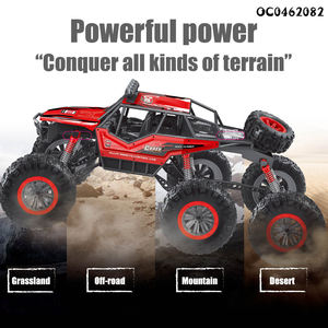 รถของเล่น6ล้อสำหรับปีนเขาแบบออฟโรดทำจากโลหะรีโมทคอนโทรลรถ RC 1:8 - Product Image 3
