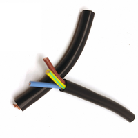 Câble Rvv Câble d'alimentation à 3 conducteurs 0.5mm 0.75mm 1.0mm 1.5mm 2.5mm Sq 20awg 22awg Brins Cuivre Nu Pvc Gainé
