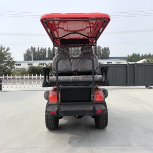 <span class=keywords><strong>Chariot</strong></span> de golf électrique à batterie au lithium 4 <span class=keywords><strong>places</strong></span> personnalisé en usine ODM <span class=keywords><strong>chariot</strong></span> électrique pour parc d'attractions voiture de réception vélo de plage - Product Image 5