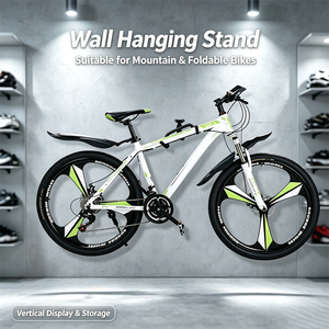 Estante <span class=keywords><strong>de</strong></span> exhibición <span class=keywords><strong>de</strong></span> bicicleta telescópico plegable Montaje en pared <span class=keywords><strong>Gancho</strong></span> doble <span class=keywords><strong>para</strong></span> bicicleta <span class=keywords><strong>de</strong></span> montaña y <span class=keywords><strong>remolque</strong></span> <span class=keywords><strong>para</strong></span> almacenamiento y exhibición - Product Image 5