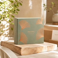 Luxe Valentijnsdag cadeaudoos met deksel en bodem, bedrukte doos, vierkante cadeaudoos van karton voor feestdagen
