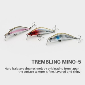 Luya Live Bait Micro-objeto Tremor Hundimiento Minnow Hundimiento lento Hada Minnow Ojos rojos Boca torcida Pegaso Boca para agua - Product Image 5