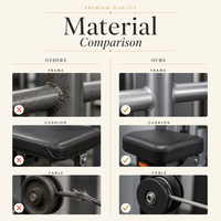 JOYFIT Nouveauté Vente Directe Usine Machine de Musculation en Acier Haute Puissance Réglable Pearl Delt/Pec Fly 70kg pour Équipement de Gym Commercial