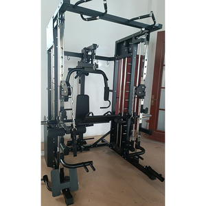 Machine Smith multifonctionnelle en acier inoxydable, rack à squats, équipement de <span class=keywords><strong>musculation</strong></span> pour salle de sport commerciale et à domicile - Product Image 1