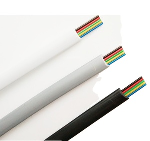 Cable Telefónico Plano Blanco/Negro/Gris AWM 20251 28AWG <span class=keywords><strong>de</strong></span> 6 Núcleos, Cable <span class=keywords><strong>de</strong></span> Cobre Puro 6p6c - Product Image 2