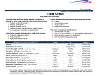 Granulés de polyéthylène haute densité (HDPE) vierges HXM 50100 MFI 10 pour le thermoformage par soufflage, résine HDPE pour réservoirs de carburant