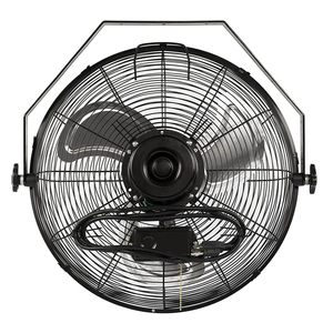 Quạt treo tường kim loại thương mại 18 inch với động cơ kín để sử dụng ngoài trời và hộ gia đình điều khiển cơ điện - Product Image 2