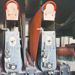 Honry RR1000/600/400 Große Schleifwalzen Metallentgratungs-Bandschleifer Automatische Poliermaschine Rostentferner Stahlschleifmaschine - Product Image 6