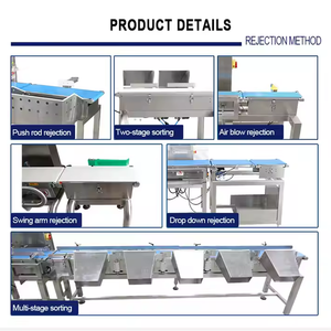 Báscula de Control de Peso Automática de Alta Velocidad Personalizada, Verificador de Peso en Línea de Acero Inoxidable 304 - Product Image 3