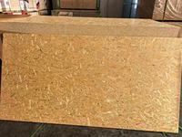 Panneau de construction en OSB2 OSB3 (panneau à fibres orientées) pour extérieur, 9 mm, 11 mm, 12 mm, 18 mm, surface finie