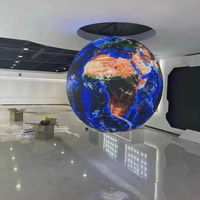 Modules personnalisés de haute qualité LED écran sphérique Transparent 1.5/1.8/2/2.5/3/4mm affichage Transparent en forme de sphère bon prix