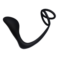 Anneau pénien en silicone pour hommes, stimulateur de prostate, plug anal, jouets sexuels pour hommes gays, anneaux de pénis pour la masturbation