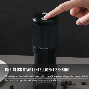 Mini expresso portable rechargeable par USB en aluminium pour usage hôtelier - Product Image 5