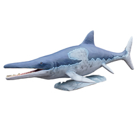Modèle de requin marin animatronique réaliste, créature marine simulée, décoration pour parc aquatique, piscine, divertissement interactif