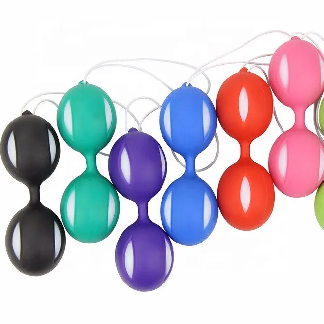 Trainer Exerciser Ben Wa Silicone Ball Geisha Vagina Tight Exercise duo Vagina Kegel Ball