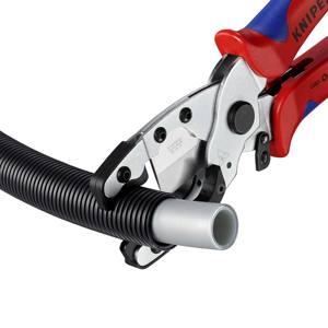 KNIPEX 90 25 20 <b>Pipe</b> <b>cutter</b> for sheathed conduits and <b>pipes</b> with multi-component handles chrome plated 210 mm - Product Image 4