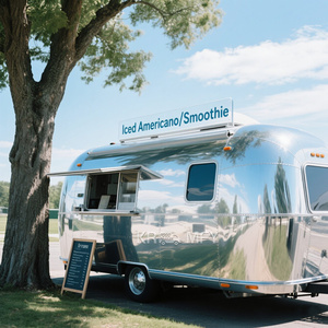 Remolque de Comida Móvil 2025, Camión de Comida Económico para Hamburguesas, Café, Tacos, Pizza, Helados - Product Image 6