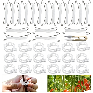 DaringFish Gancio di Supporto per Pomodori e Corda di Supporto per Cetrioli 10m, Corda per Piante Sospese per Giardinaggio Domestico, Set di Qualità da Esportazione - Product Image 1