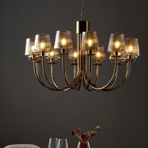 Jia Wenjun European Style Chandelier T912 Modern Glass Pendant Light For Dining Room Bedroom Living Room - Product Image 1