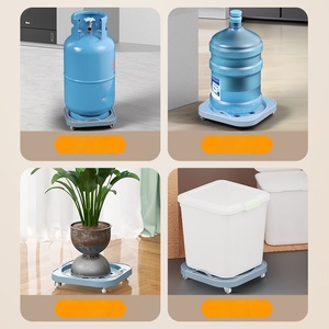 Carro Universal para Cilindros de Gas <span class=keywords><strong>LPG</strong></span> - Base con Ruedas de Alta Resistencia para un Fácil Transporte, Uso en Interiores y Exteriores - Product Image 4