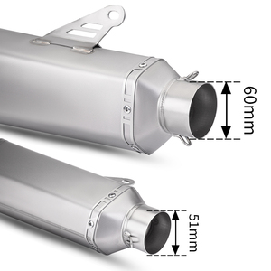 Pot d'échappement de moto 51MM 60MM, silencieux de course SN04 pour GSX8R RS660 NX500 CBR500R MT09 R6 XMAX300 <span class=keywords><strong>DAYTONA</strong></span> 660 - Product Image 2