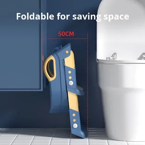 Siège de toilette d'apprentissage pour tout-petits Simplywalk PP 30KG avec échelle pliable, fournitures de toilette, service de marque privée UKCA - Product Image 2