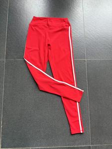 YIYI Pantalones de Yoga Dreamlux para <span class=keywords><strong>Mujer</strong></span>, Cintura Alta, Sin Costuras Delanteras, Suaves como la Mantequilla, para Correr y Hacer Ejercicio, con Franja Lateral en Contraste, MOQ Bajo - Product Image 6