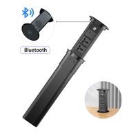 Prise intelligente motorisée escamotable étanche IP44 avec charge sans fil USB Type-A/C 10A pour prises WiFi EU/UK/US/AU
